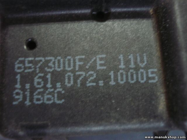 Calefacción actuador Peugeot 406 Citroen Xsara 657300F VALEO 9166C 16107210005