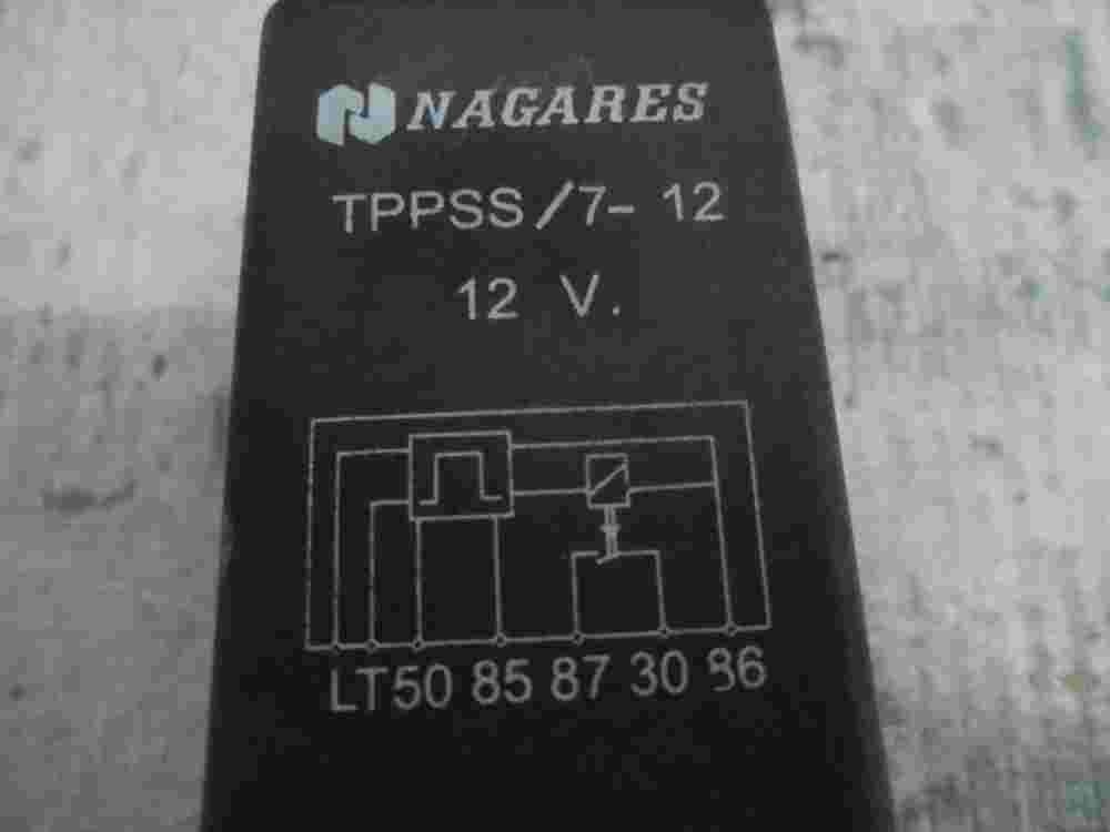 Recocido controlador Glow relé enchufe VW T4 BUS NAGARES TPPSS/7-12 TPPSS712