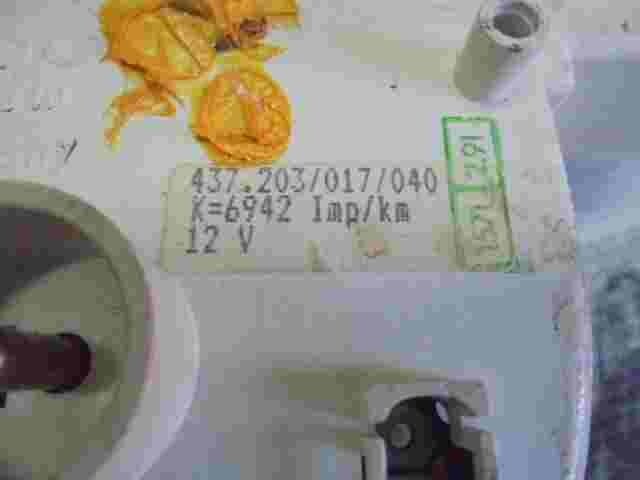 Velocímetro Mercedes-Benz W126 1265422760 VDO 437203017040 K6942 Imp/km 1571291