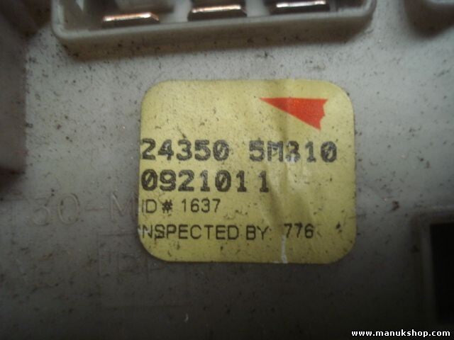 Caja de fusibles Nissan Almera II (N16) 2,2Di 243505M310 24350-5M310