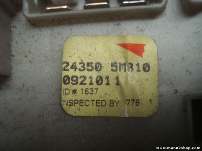 Caja de fusibles Nissan Almera II (N16) 2,2Di 243505M310 24350-5M310