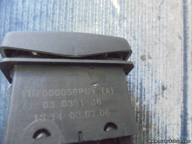 Interruptor apertura portón trasero Land Rover YUF500050PUY 03035126