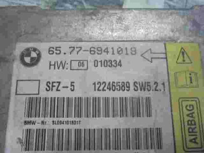 Airbag Centralita BMW 5 E60 E61 E46 010334 65776941018 12246589 SL694101801T