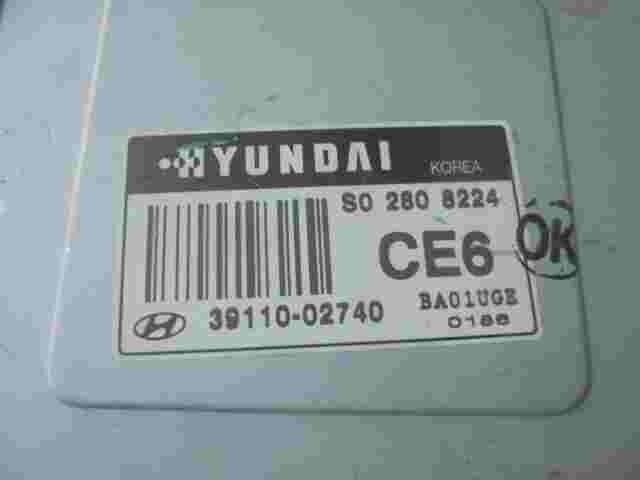 Centralita Hyundai Atos 3911002740 39110-02740 CE6 BA01UGE