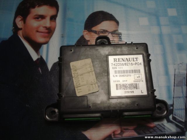 Centralita Velocidad de la unidad de control Renault AE 171D008248P 05401215