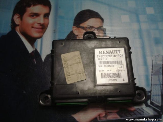 Centralita Velocidad de la unidad de control Renault AE 171D008248P 05401215