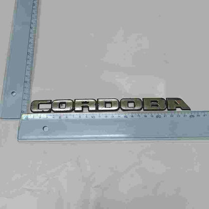 Emblema  Seat Cordoba 6K5853687C 6K5 853 687 C 25cm.