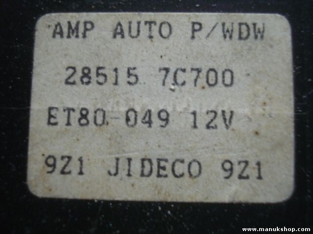 Centralita de elevalunas Nissan Serena Vanette Cargo 285157C700 28515 7C700