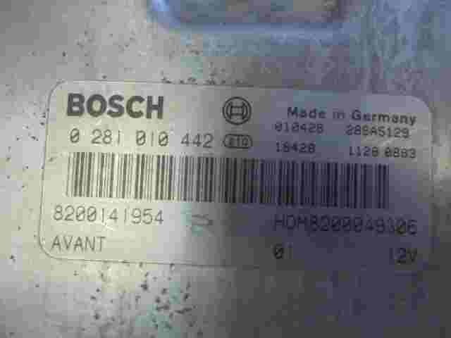 Centralita Renault Megane Scenic 8200141954 HOM8200049306 8200049306 0281010442