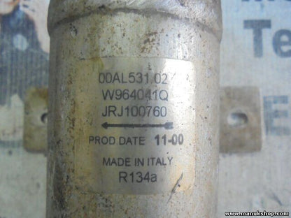 Secador aire acondicionado Land Rover 00AL53102 W964041Q JRJ100760 R134a