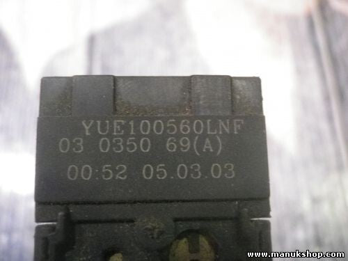 Interruptor del limpiaparabrisas trasero Land Rover YUE100560LNF 03035069A