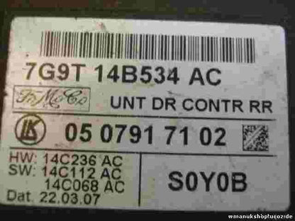 Centralina alzacristalli Ford Mondeo 7G9T14B534AC 7G9T 14B534 AC LK 0507917102
