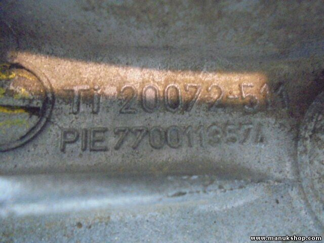 Soporte alternador Servopump  Renault Scenic 1.5 DCI 7700113574 20072511 20072-5