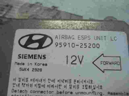 Sensor de impacto de airbag  Hyundai Accent 2 (LC) 9591025200 SIEMENS 5WK42928