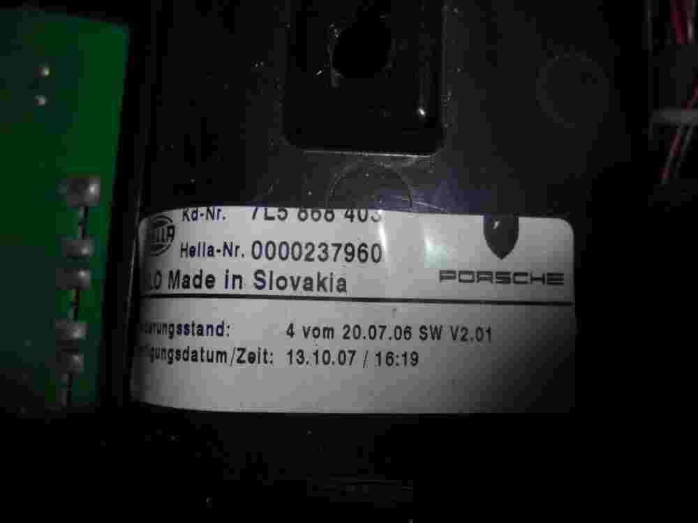 Luz Lectura Interior Cayenne 2008 3.6 Audi Q7 VW Touareg 7L5868403 0000237960