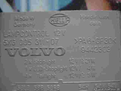 Controllo unità Volvo V70 9442303 HELLA 5KG00531107 5KG005311-07