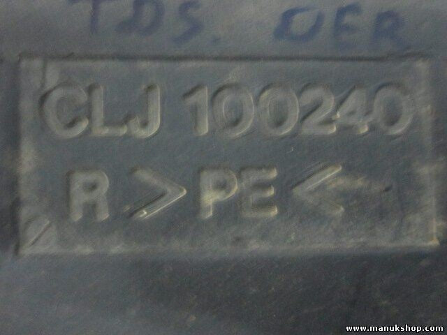 Parachoques Protector contra salpicaduras Land Rover CLJ100240 CLJ 100240