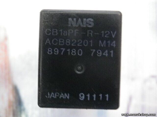 Relé Opel 8971807941 897180 7941 ACB82201M14 ACB82201 M14 CB1aPF-R-12V