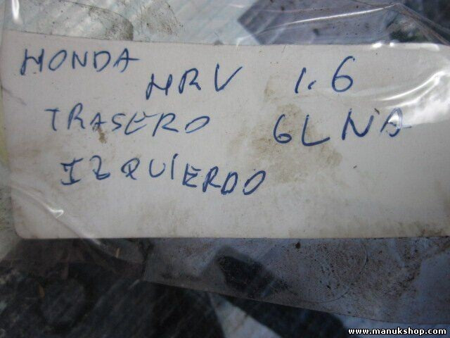 Palier transmision trasero izquierdo Honda 1590 ccm, 77 KW, 105 PS