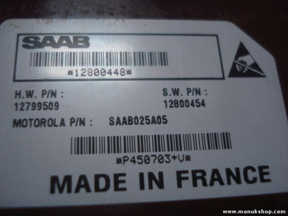 Botonera Elevalunas delantero derecho Saab 9-3 H.W 12799509 12800454 SAAB025A05