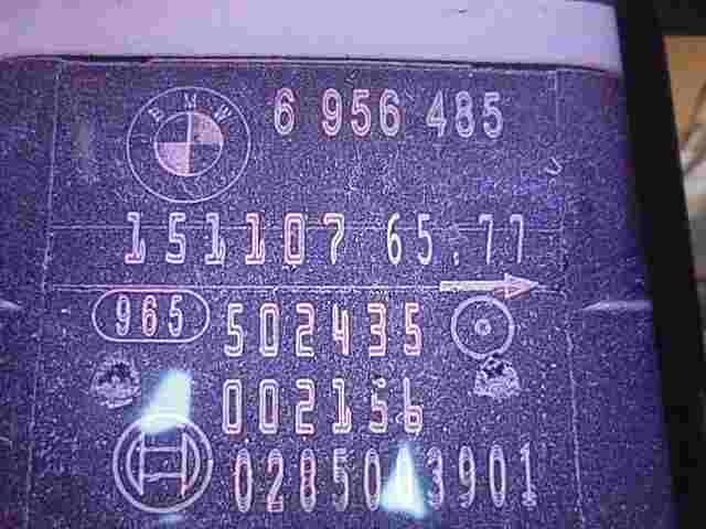 Airbag Centralita BMW 3 E90 E91 65776956485 6956485 6 956 485 BOSCH 0285003901