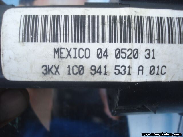 Conmutador de luces VW Volkswagen Fox 1C0941531A1C0 941 531 A 01C 1CO941531A1C0