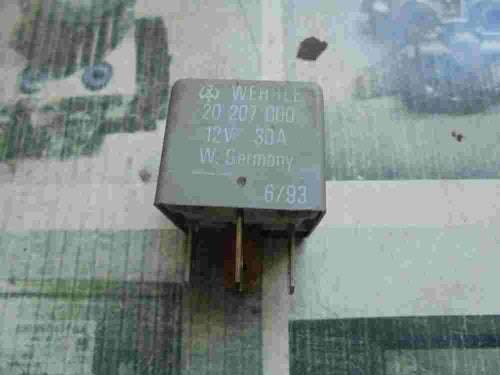 Relé Iveco WEHRLE 20207000 20 207 000 12V 30A
