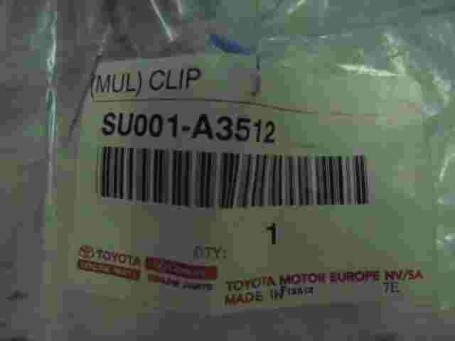 Mul Clip Toyota Lexus SU001A3512 SU001-A3512