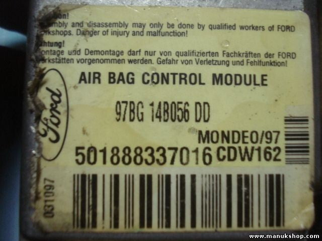 Sensor de impacto de airbag Ford Mondeo 97 CDW162 97BG14B056DD 501888337016