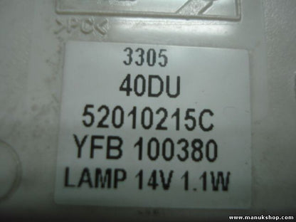 Reloj Digital Land Rover LAMP14V1.1W 52010215C YFB100380 YFB 100380