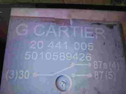 Relè Renault Midlum Truck 5010589426 G.CARTIER 20441005 20 441 005