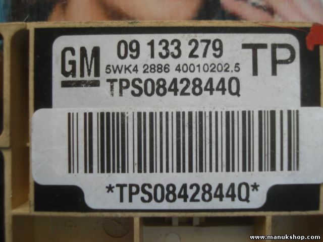 Airbag Centralita Opel Astra G 09133279 SIEMENS 5WK42886 TPS12895991V