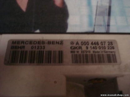 Control de la calefacción Mercedes-Benz A0004460728 9140010226 BEHR 01223