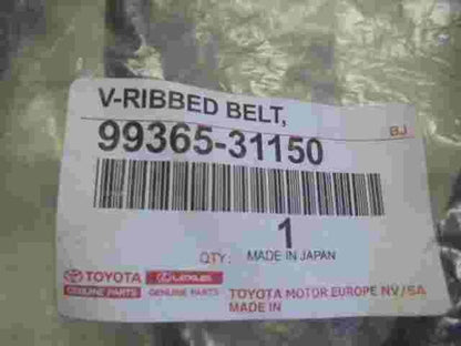 V-Ribbed Belt  Toyota 9936531150 99365-31150