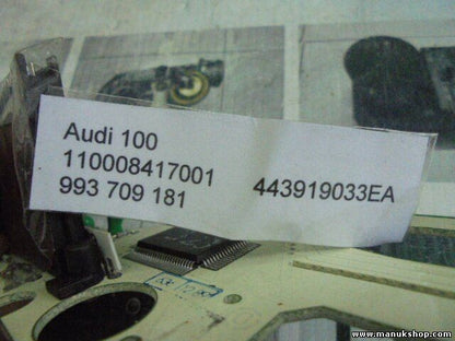 Diagrama del indicador de velocidad Audi 100 443919033EA 110008417001 993709181