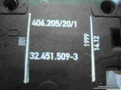 Cerradura actuador cierre centralizado de portón trasero Mercedes 406205201