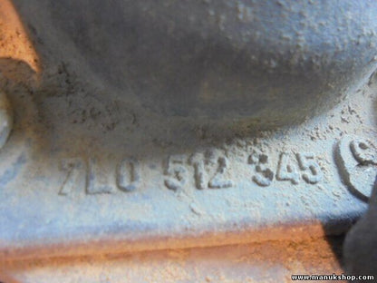 Amortiguador neumático trasero derecho Audi Q7 7L8616020 7L8616020C 15140004664