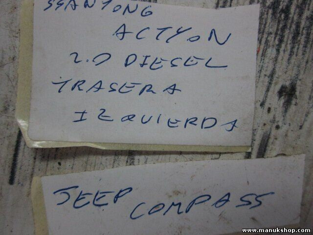 Palier transmision trasero izquierdo SsangYong Korando 2.0 Xdi 4x4 88 kW 120 PS