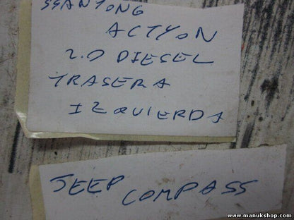 Palier transmision trasero izquierdo SsangYong Korando 2.0 Xdi 4x4 88 kW 120 PS