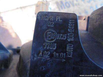 Faro delantero izquierdo Nissan Navara 10024811 100-24811 KOTTO HC/RPL02