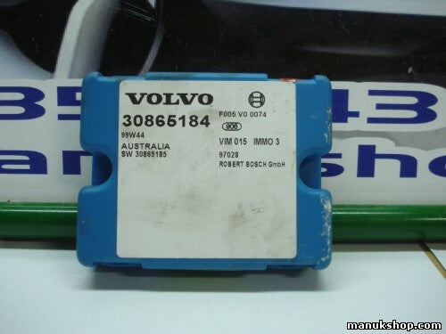 Control de la unidad de alarma inmovilizador módulo Volvo 99W44 30865184 