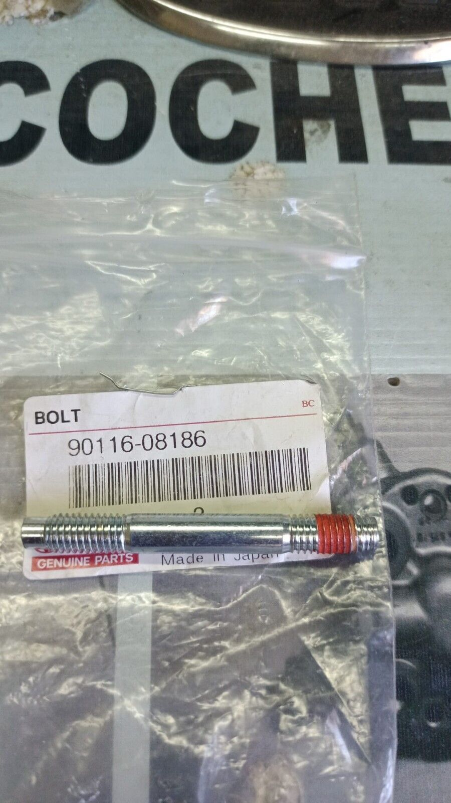 Bolt  Toyota 9011608186 90116-08186