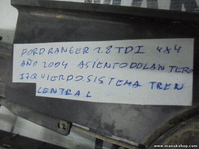 Guía de asiento delantero izquierdo Ford Ranger 2.8 TDI 4X4 Mazda BT-50 2004
