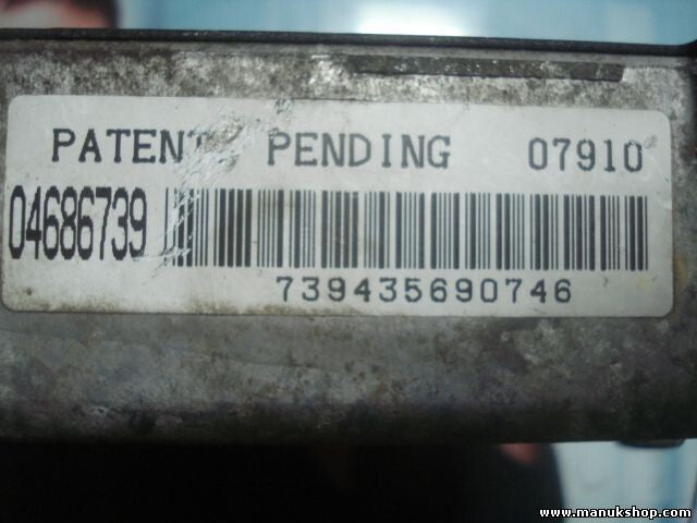 Transmisión controlador Chrysler Voyager 04686739