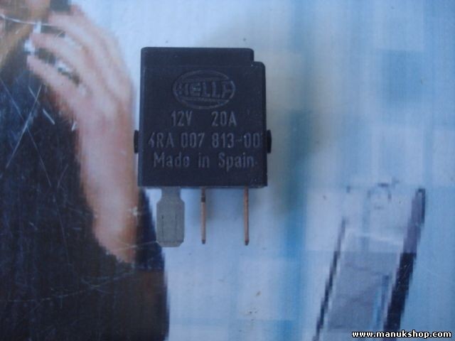 Relé Mercedes-Benz A-Klasse W210 W168 12V 20A HELLA 0025421119 4RA00781300