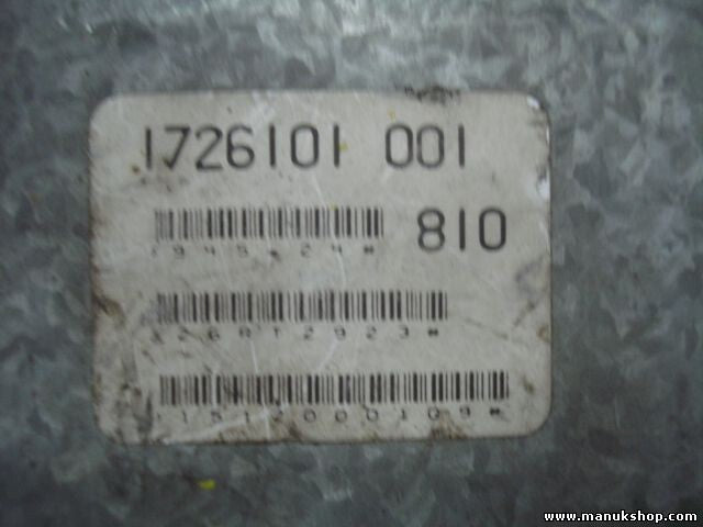 Centralita del motor BMW 520 E34 1726101 001 BOSCH 0 261 200 172 0261200172