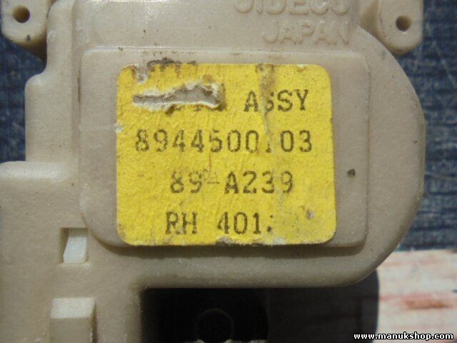 Cerradura cierre centralizado Puerta delantera derecha Opel 8944500103