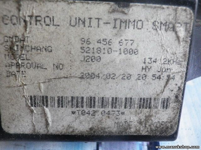 Bobina lector Key Chevrolet Lacetti 96 456 677 521810 1000 5218101000 J200