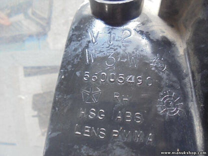 Intermitente delantero derecho Jeep 56005490 55054610RH V12 W3W HSG ABS LENS