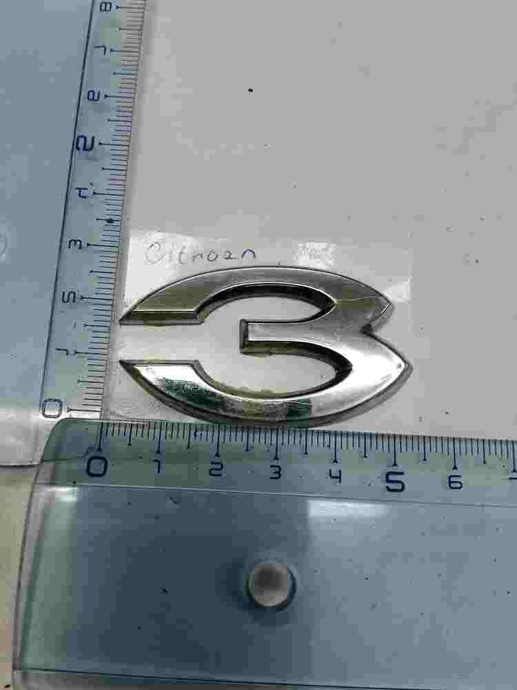 Emblema Citroen C3 5 cm.